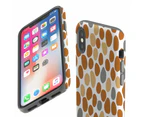 For iPhone XS Max Case Tough Protective Cover Abstract Spots