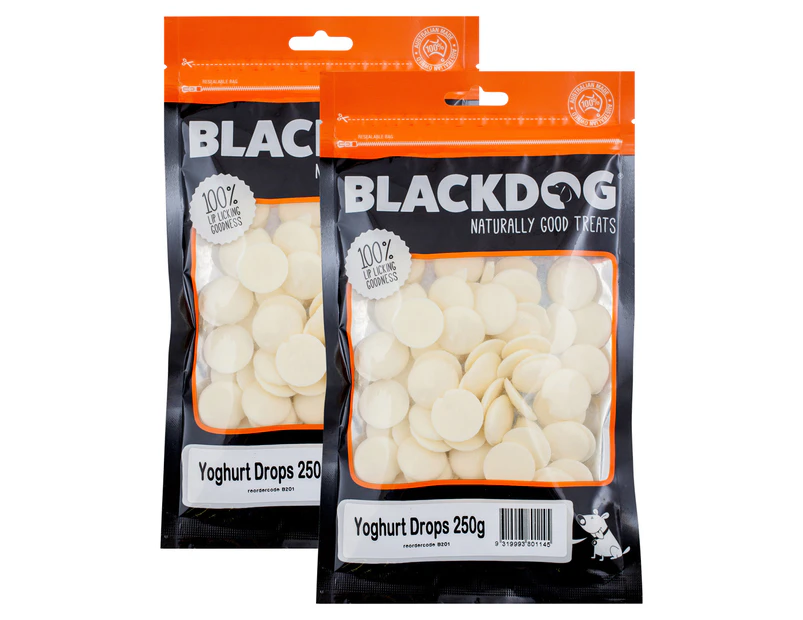 2 x Blackdog Yoghurt Drops 250g