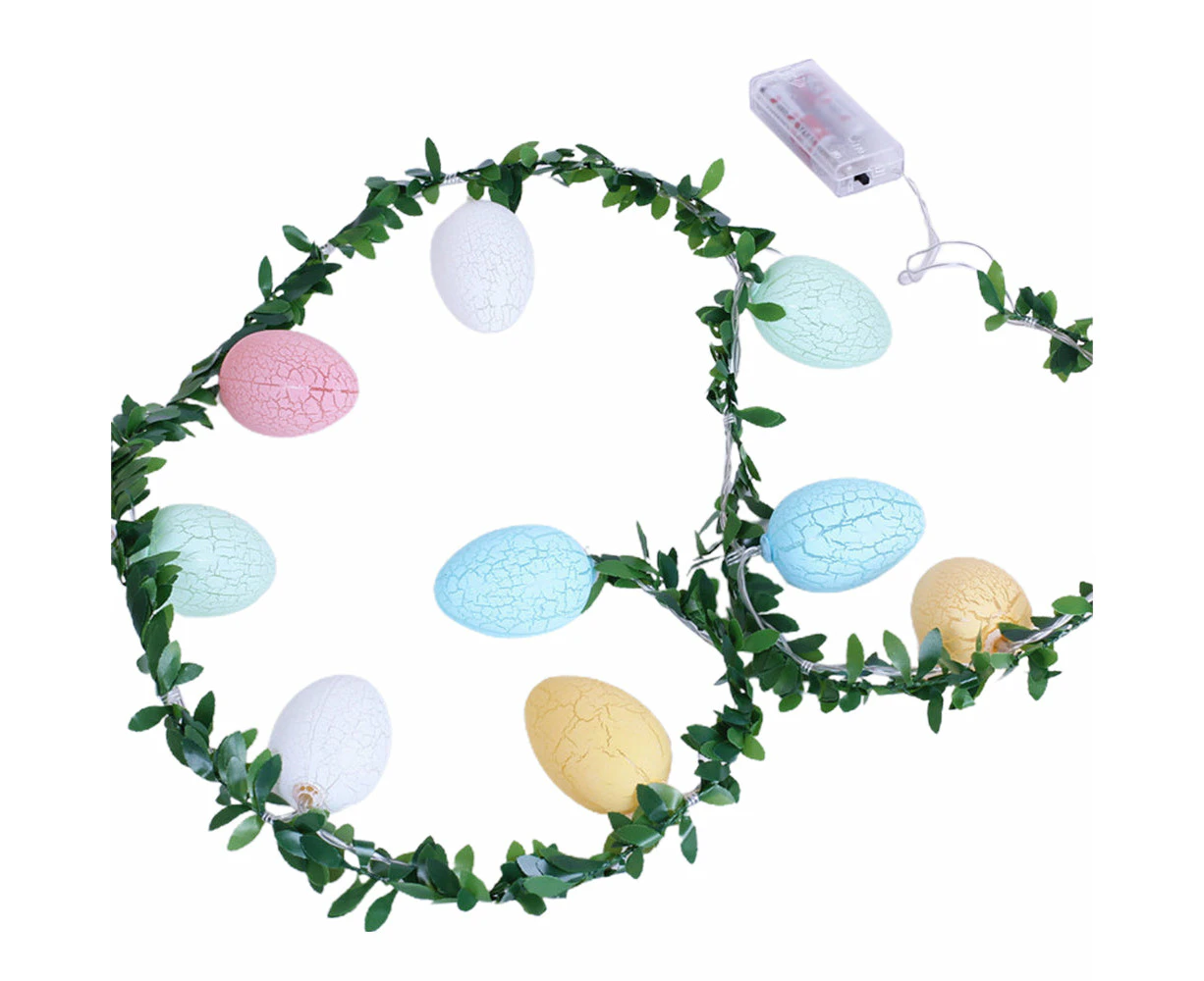 2M Easter Egg Vine String Lights Battery Powered Home Decor