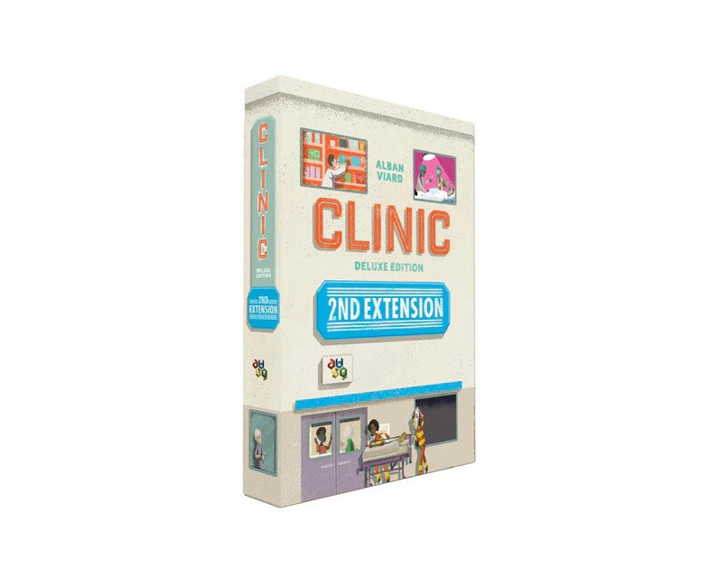 Capstone Games Clinic Deluxe Edition Extension 2 Tabletop Board Game 14y+