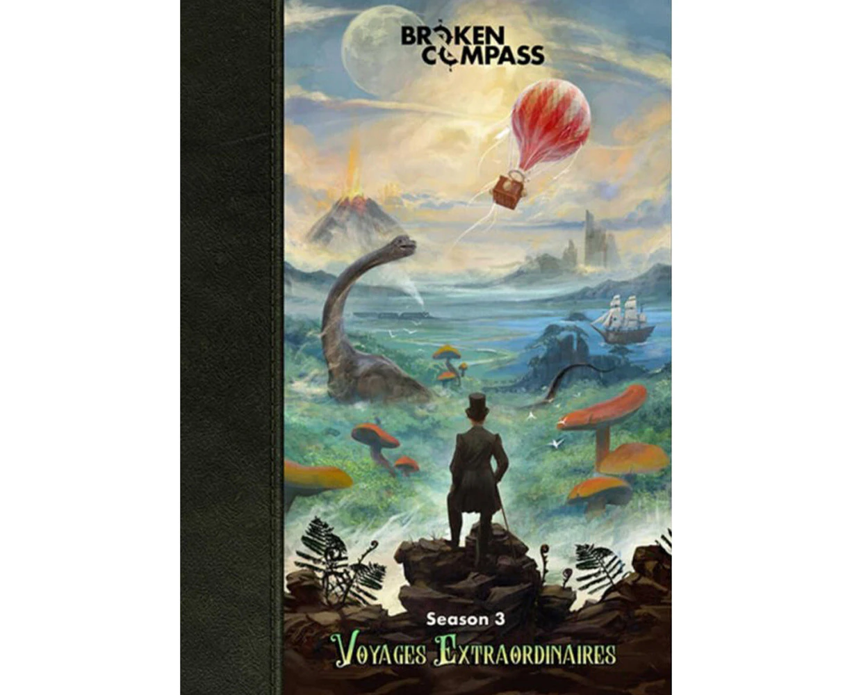 Cmon Broken Compass Voyages Extraordinaires S3 RPG Expansion Book Board Game 14+