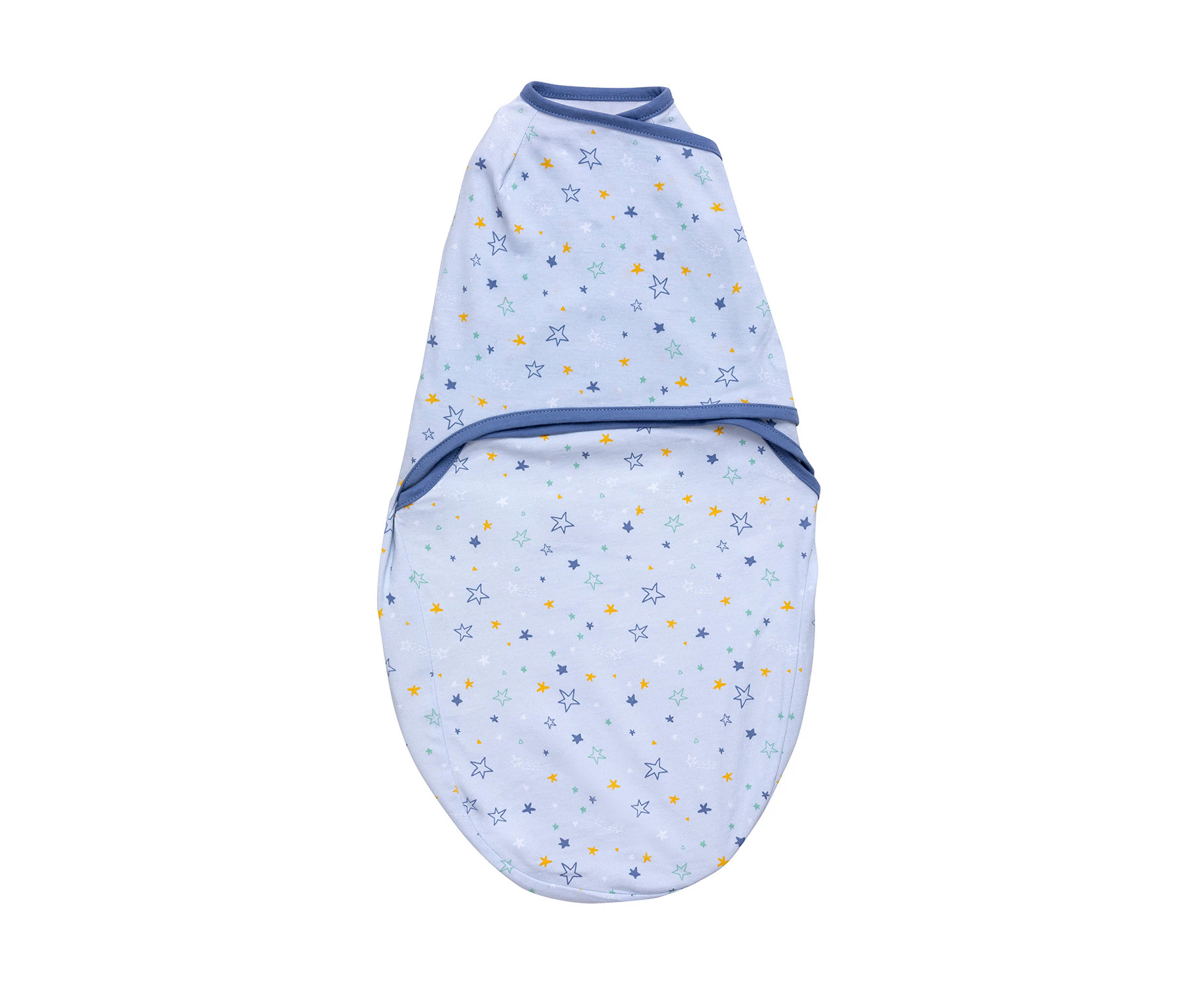 Swaddle to Sleep - Blue (0-3m)