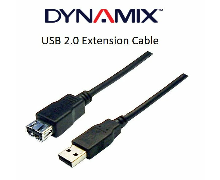 Dynamix 3M USB 2.0 Extension Cable C-U2-3