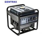 GENTRAX G3500 3.5KW Portable Inverter Generator Pure Sine Wave Petrol 2 x 240V Outlets Camping RV Silent Quiet Power Petrol Recoil Starter Gasoline Engine