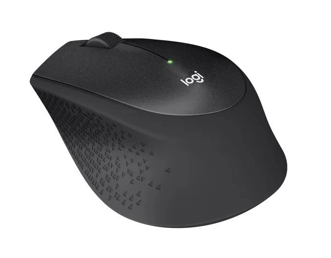 Logitech M331 SILENT PLUS  Wireless Mouse Black  DPI (Min/Max): 1000  1-Year Limited Hardware Warranty