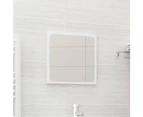 Bathroom Mirror White 40x1.5x37 cm Chipboard