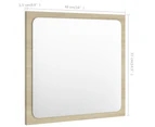 Bathroom Mirror Sonoma Oak 40x1.5x37 cm Chipboard