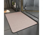 Bathroom Living Room Door Mat Super Absorbent Non-Slip Door Mat for Shower Bathroom Floors