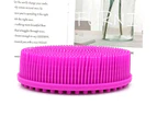 Soft Silicone Bath Brush Scrubber Stimulates Blood Flow Silicone Bath Brush for Family Friend Neighbor Gift