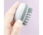 Silicone Shampoo Brush Hair Scrubber Comfortable No Harm to Scalp Brush for Birthday and Christmas Gifts