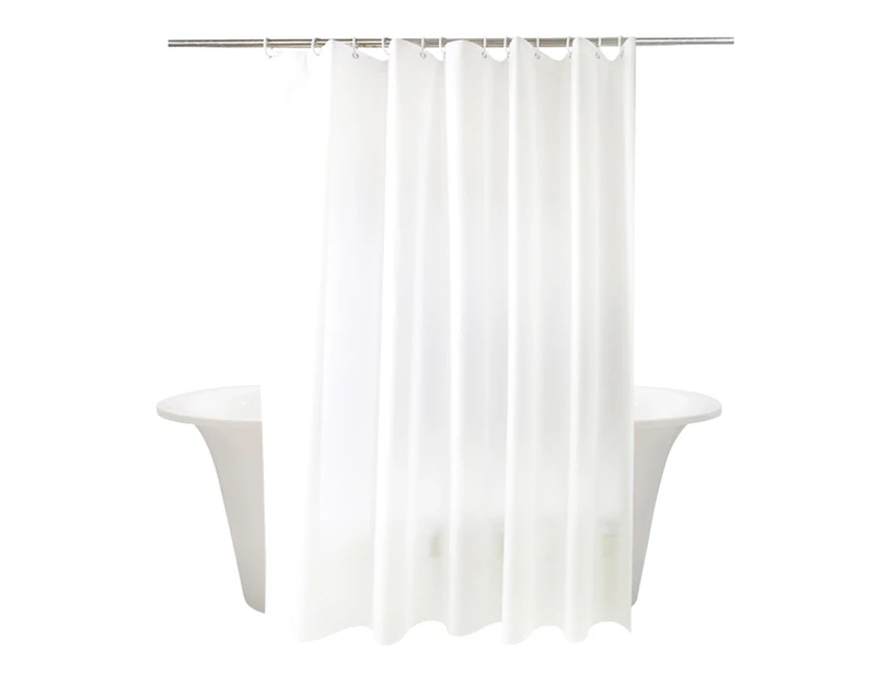 Waterproof Bathroom Shower Curtain Thickened Material Heavy Duty Bath Curtain Suitable for Home Apartment Gym