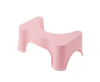 Elderly Toilet Foot Stand Stool U-shaped Arc Design Thickened Foot Stool Suitable for Toddler and Adult