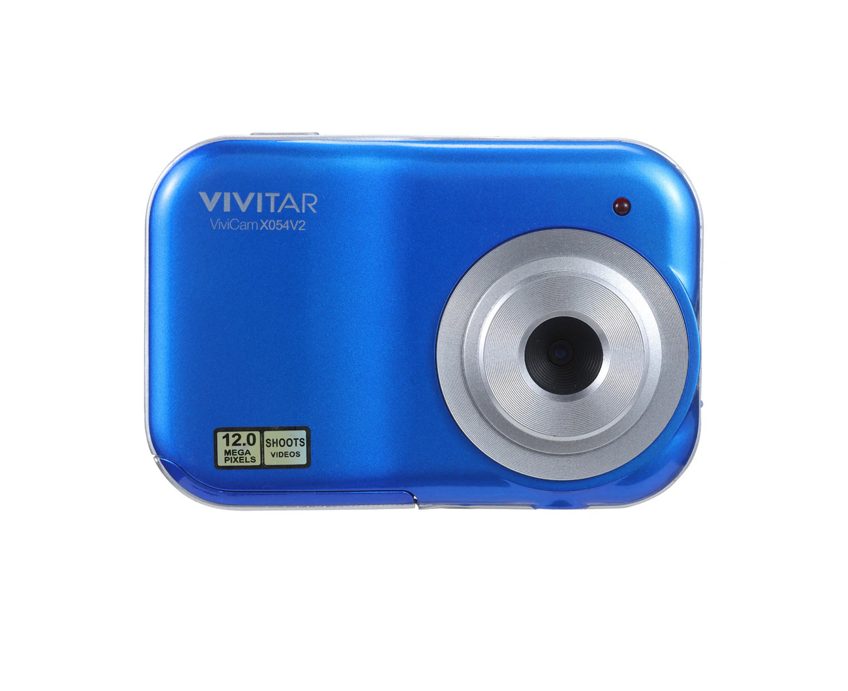 Vivitar 12.1 MP Outdoor Digital Compact Camera Blue Adventure Photography