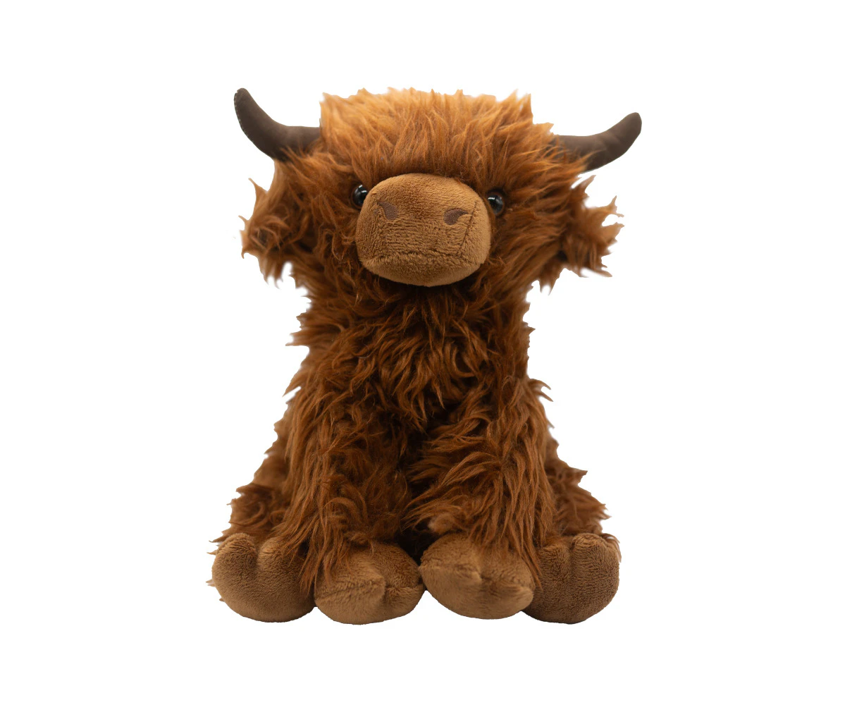 Hunter Leisure Highland Cow 25cm Kids/Children Interactive Activity Play Toy 3y+