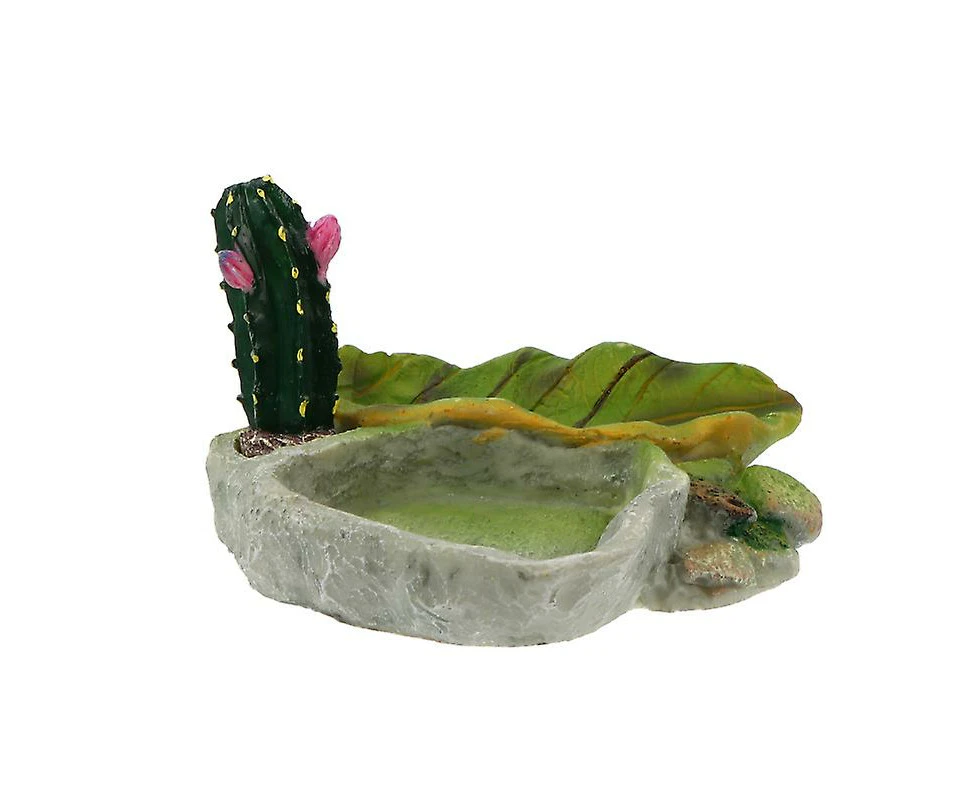 1pcs Reptile Food Bowl