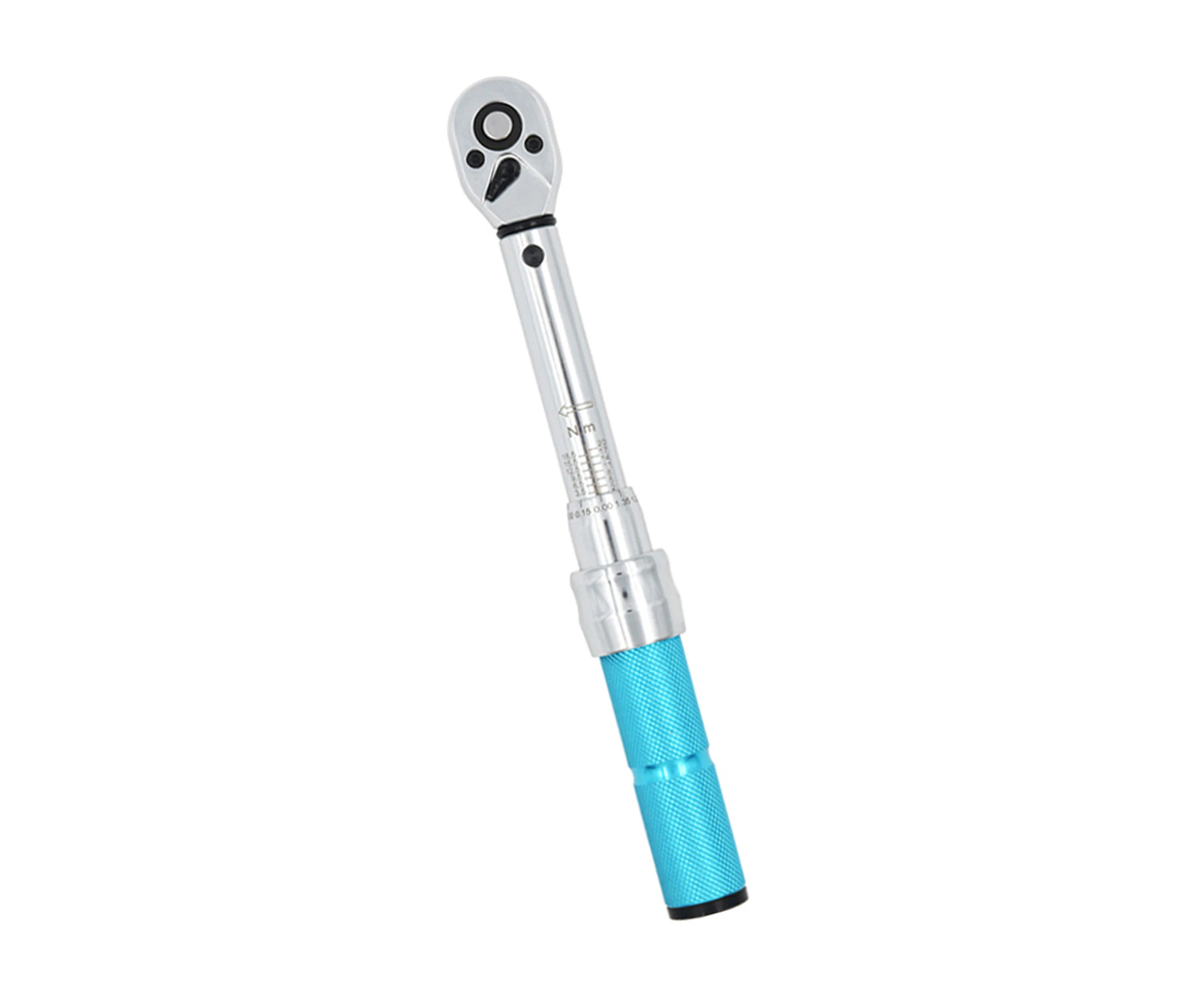 Click Style Torque Wrench with Storage Case Adjustable Torque Bidirectional Ratcheting Head Micro Adjusting Torque Wrenches