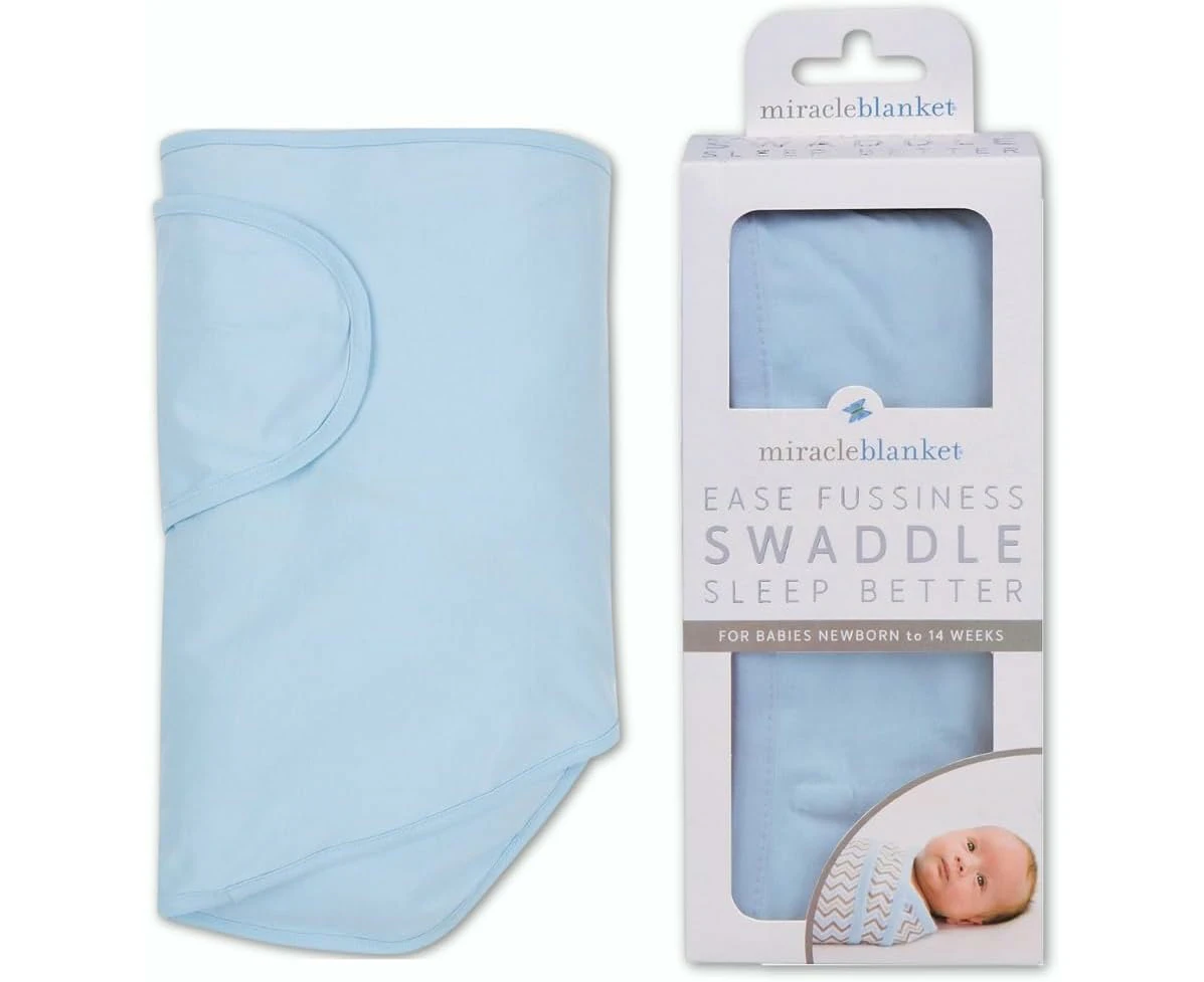 Fly Charlie | Miracle Blanket Swaddle - Blue