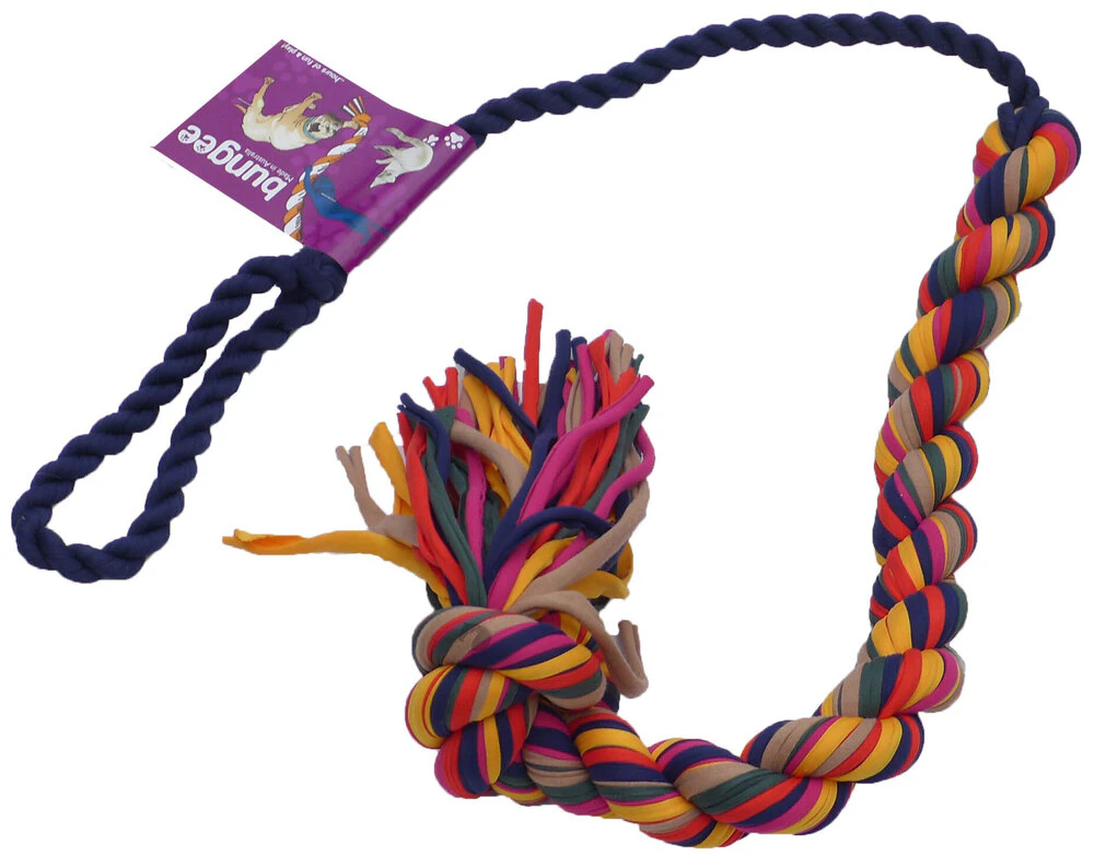 Jolly Rope Bungee Dog Toy Aust Made Small or Large