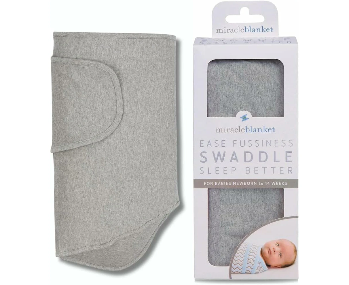 Fly Charlie | Miracle Blanket Swaddle - Heather Grey