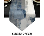 Tablecloths for Rectangle Tables Blue Grey Abstract Art Painting Waterproof Table Cloth for Kitchen Dinning Table Washable