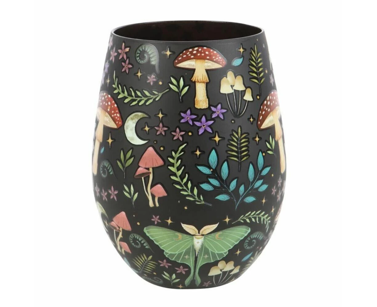 Dark Forest Print Stemless Glass