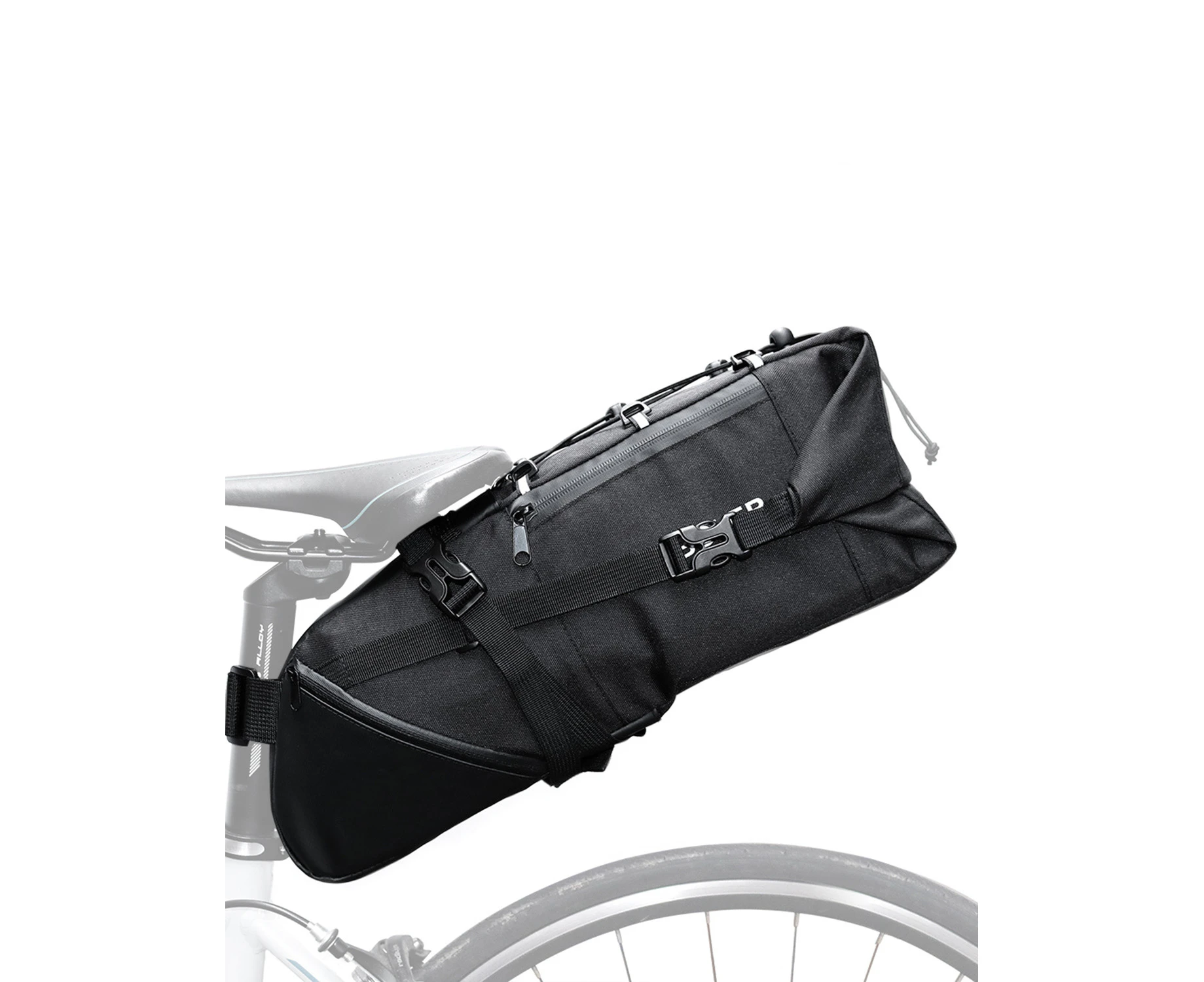 Bike Saddle Bag 3-10L Large-capacity Mountain Road MTB Bicycle Bike Cycling Tail bag Storage Pack Bicycle Under Seat Bag