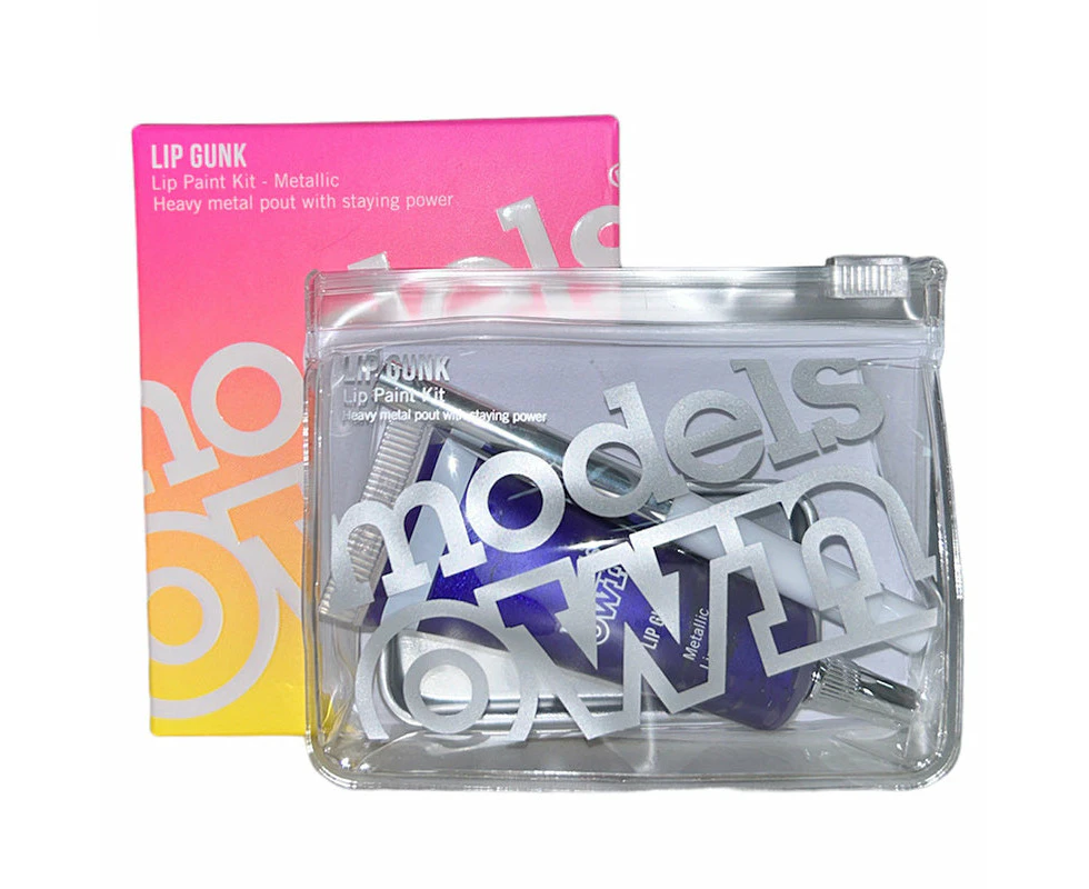 Model's Own Lip Gunk Metallic Lip Paint Kit - 03 Chaos