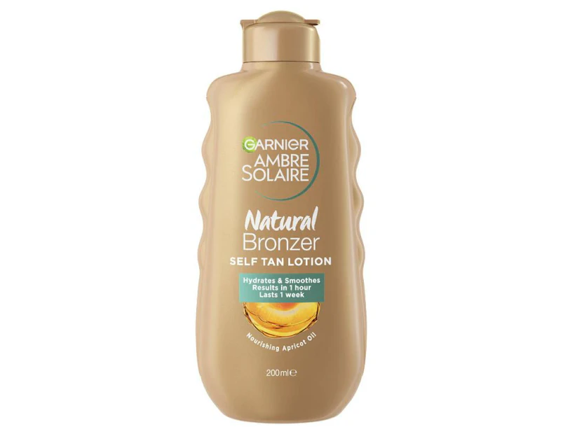 Garnier Ambre Solaire Natural Bronzer Self Tan Lotion 200ml