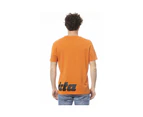 Cotton Logo Print Crew Neck T-Shirt