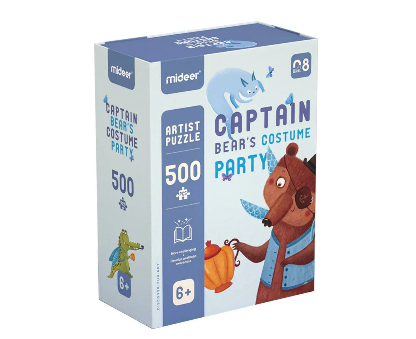 Mideer Puzzle - Captain Bear's Costume Party 500P