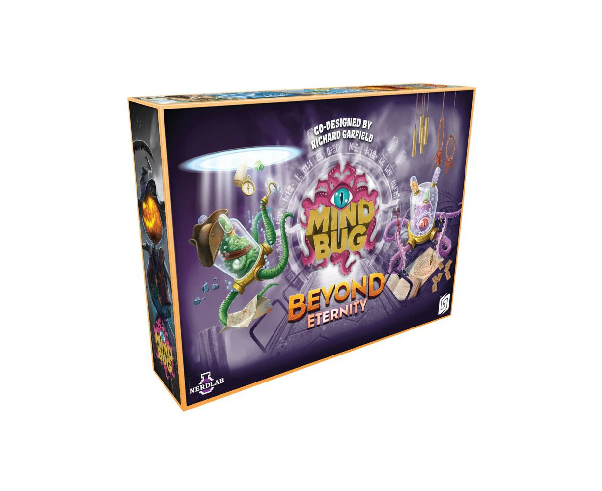 Mindbug Beyond Eternity Kids Strategy Board Game Play Standalone Expansion 8y+