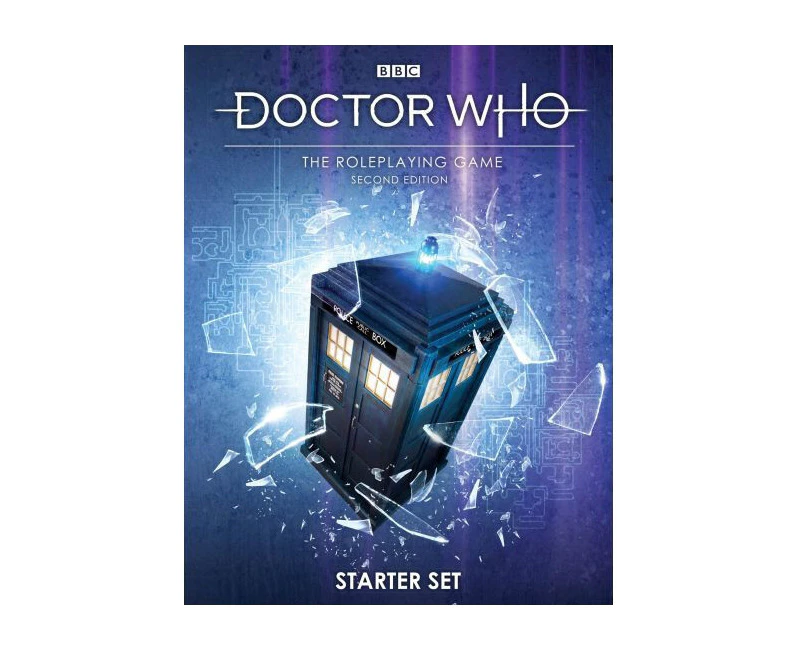 Cubicle 7 Dr Who The RPG Starter Set 2nd Edition Kids/Family Tabletop Game 14y+