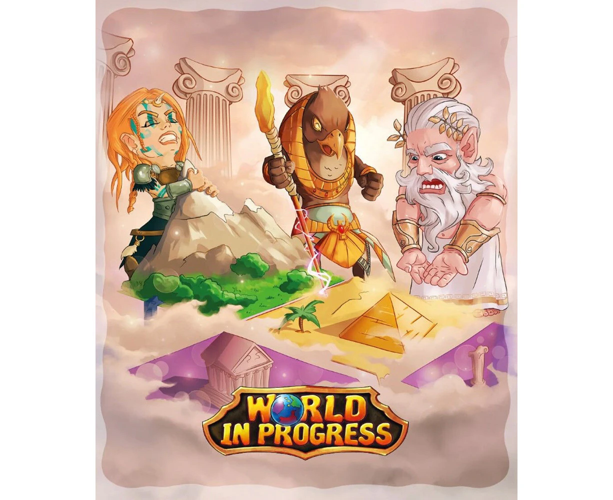 Awaken Realms World in Progress Kids Strategy Fun Play Tabletop Board Game 6y+