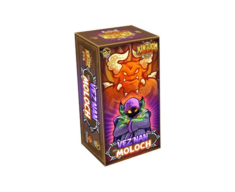 Lucky Duck Games Kingdom Rush Rift in Time Veznan vs Moloch Expansion Board Game