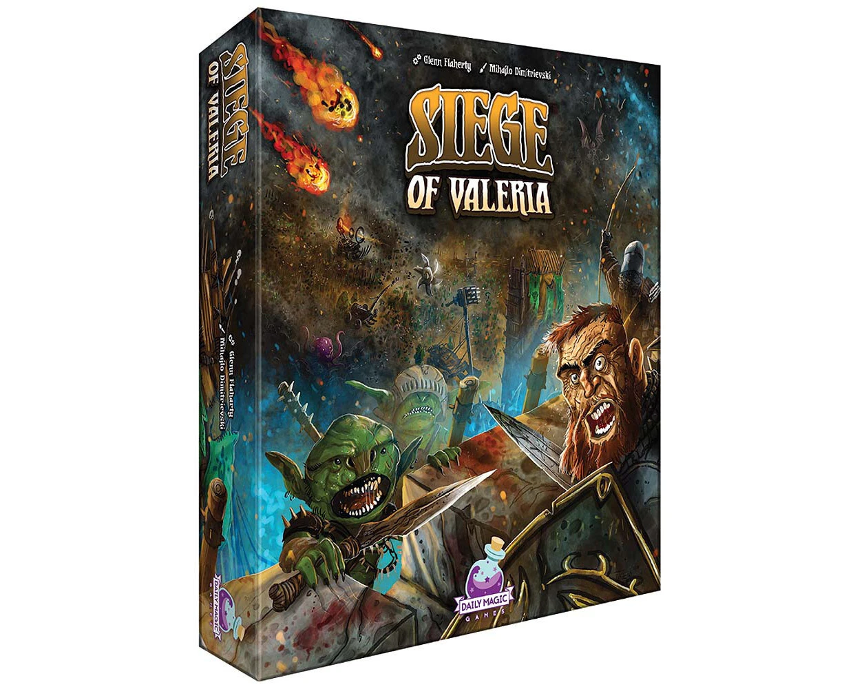 Daily Magic Games Siege of Valeria Kids/Family Strategy Tabletop Board Game 10y+