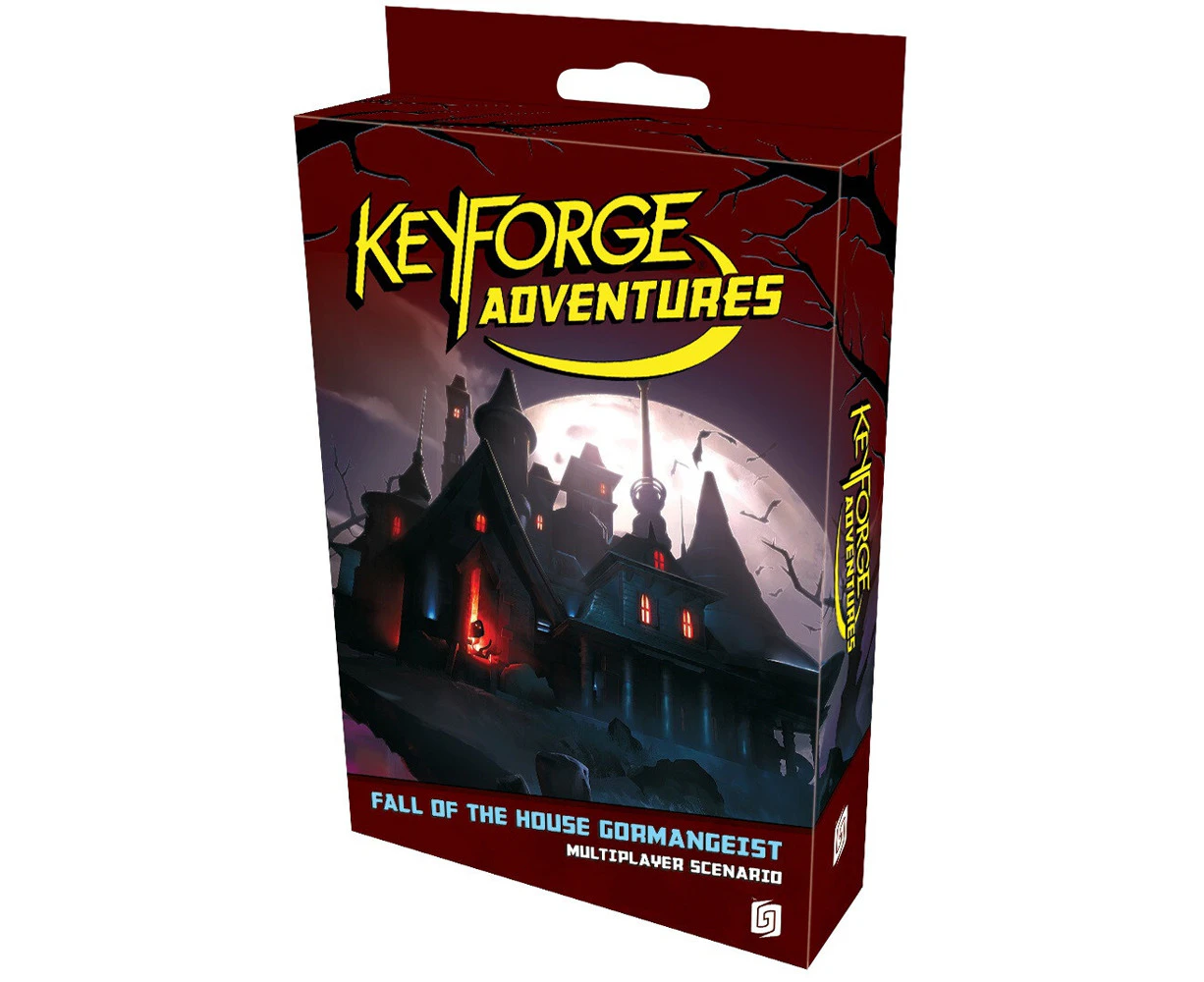 Ghost Galaxy KeyForge Adventure TTRPG Card Game Fall Of House Gormangeist 14y+