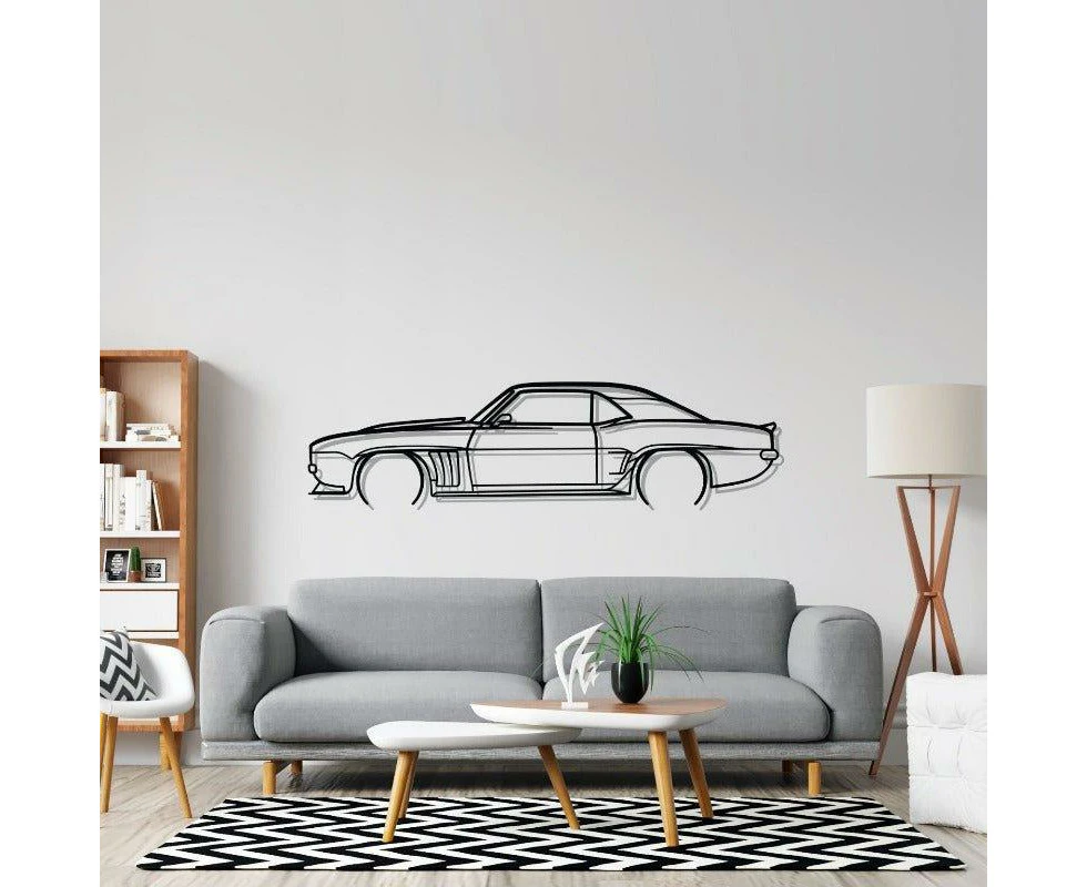 Handcrafted Luxury Car Metal Wall Art Home Decor