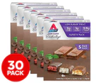 6 x 5pk Atkins Low Carb Endulge Bars Variety Pack