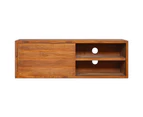 vidaXL Wall-mounted TV Cabinet 180x30x30 cm Solid Teak Wood