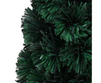 Artificial Slim Christmas Tree with Stand 64 cm Fibre Optic