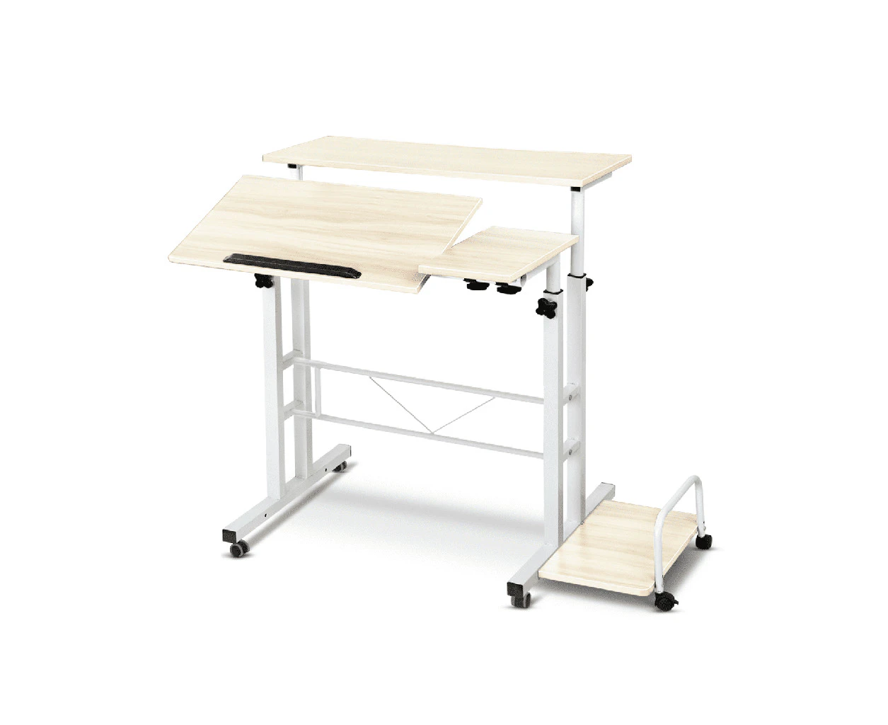 EKKIO Adjustable Workstation Portable Mobile Laptop Desk