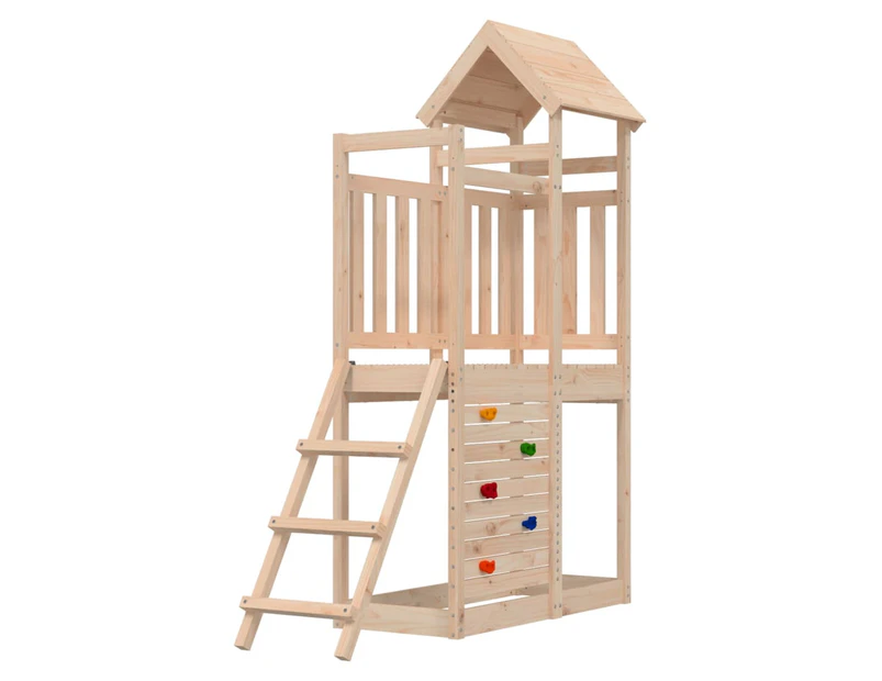 vidaXL Outdoor Playset 52.5x110.5x214 cm Solid Wood Pine