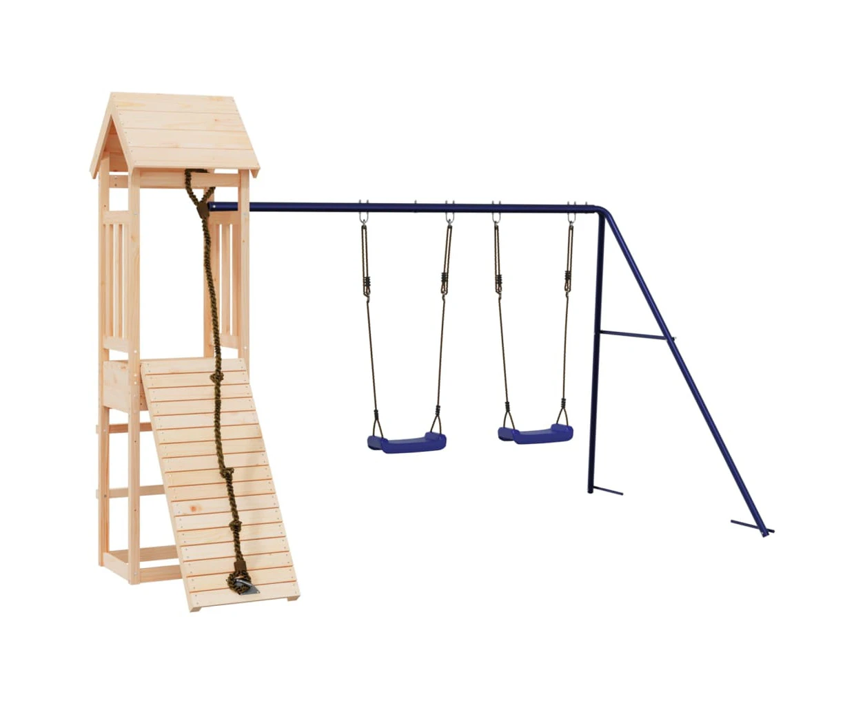 vidaXL Outdoor Playset Solid Wood Pine