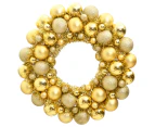 Christmas Wreath Gold 45 cm Polystyrene