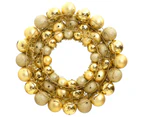 Christmas Wreath Gold 45 cm Polystyrene