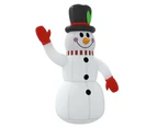 Christmas Inflatable Snowman with LEDs 120 cm