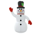 Christmas Inflatable Snowman with LEDs 120 cm