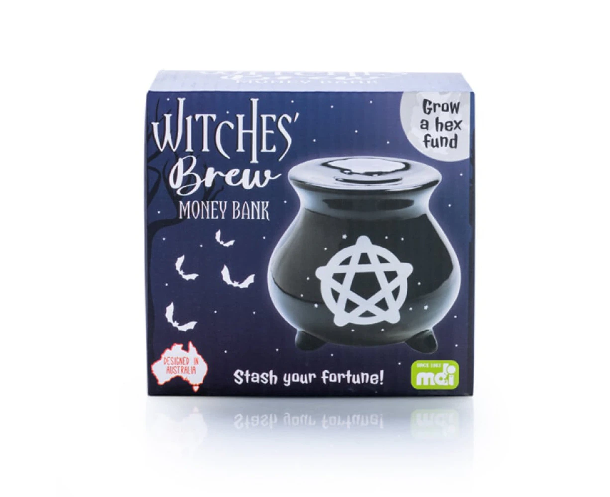 Witches Brew Cauldron Money Bank