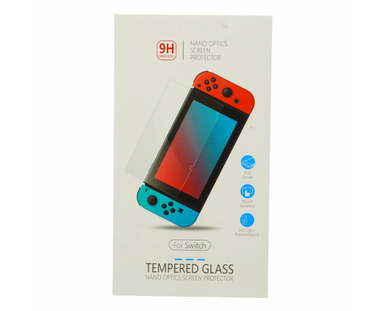 Nintendo Switch 9H Tempered Glass Nano Optics Screen Protector