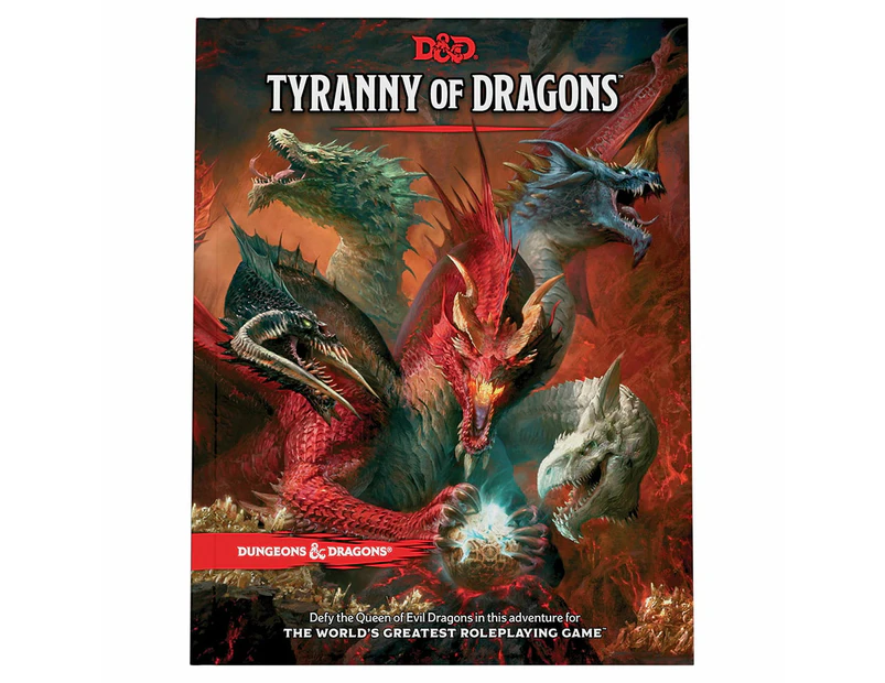 Dungeons and Dragons Tyranny Of Dragons Evergreen Cover